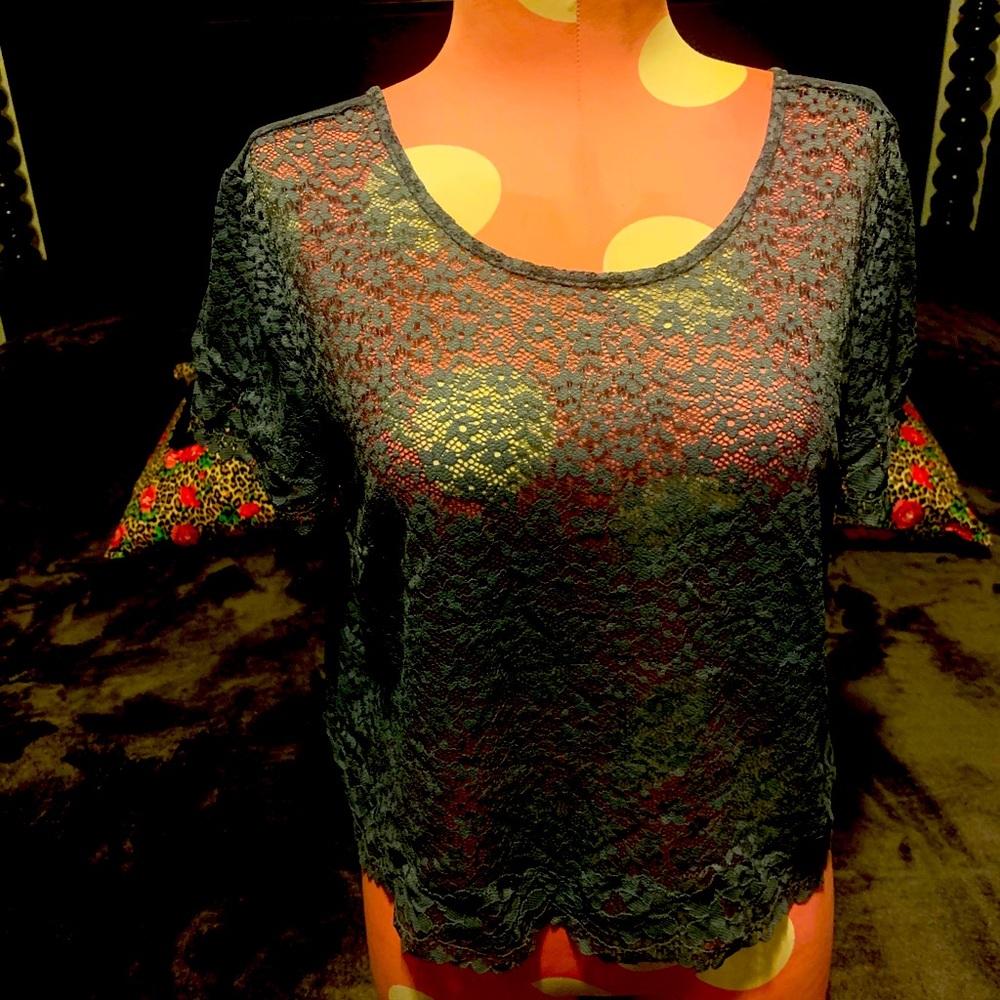 Victoria Secret Lace Crop Top Small